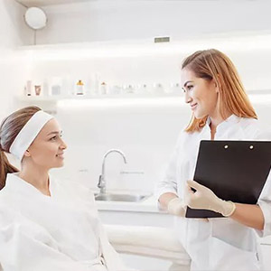 During Botox Treatment In Eastleigh During Botox Treatment In Eastleigh