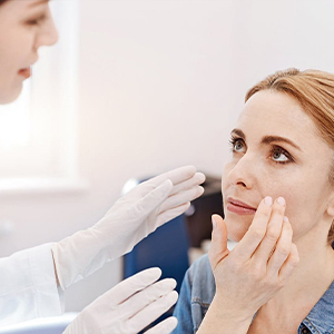 During Botox Treatment In Fareham During Botox Treatment In Fareham